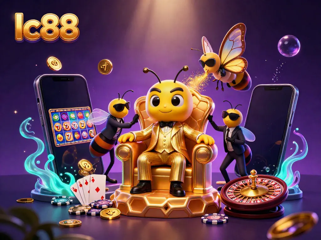 Experience exciting casino action with lc88 featuring a colorful slot game and dynamic characters.