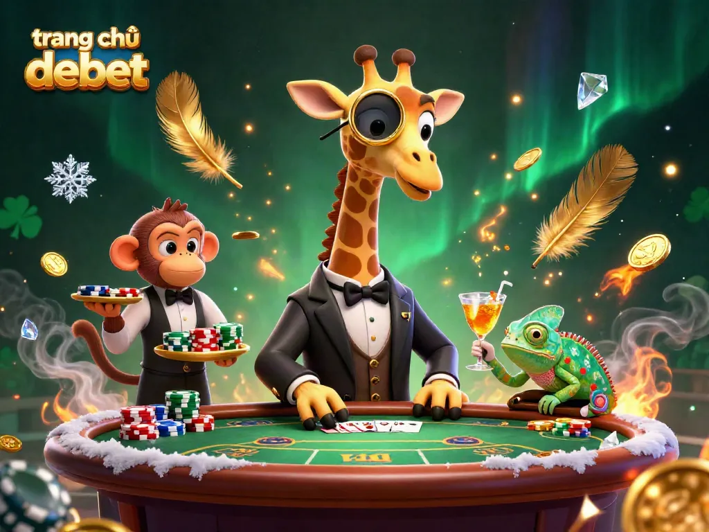 Experience excitement at trang chủ debet with high-stakes gaming and vibrant casino scenery.