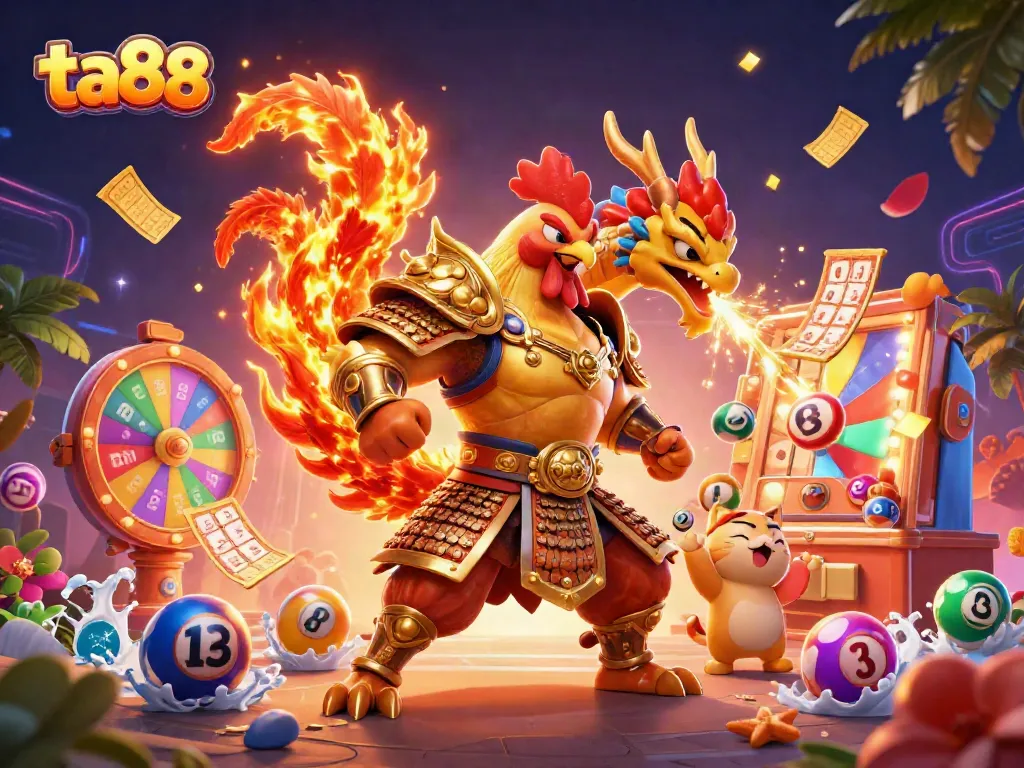 Engage in thrilling gaming adventures at ta88 with vibrant lottery action and dynamic characters.