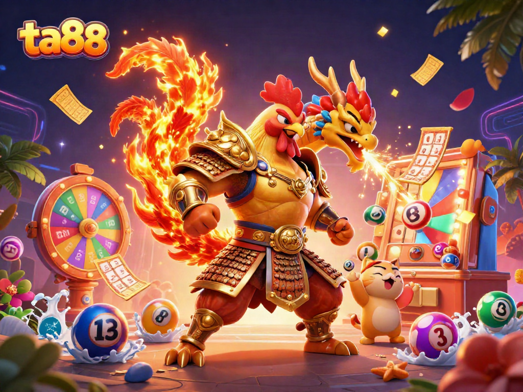 Engage in thrilling gaming adventures at ta88 with vibrant lottery action and dynamic characters.