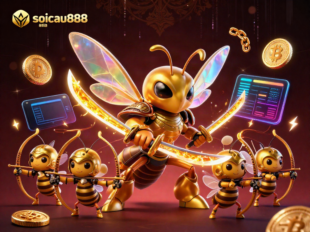 Engage in the captivating world of soicau888 asia with a vibrant 3D representation of gaming excitement.