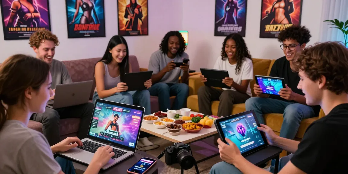 Engaging scene of friends playing interactive games exploring degrees of lewdity in a cozy living room.