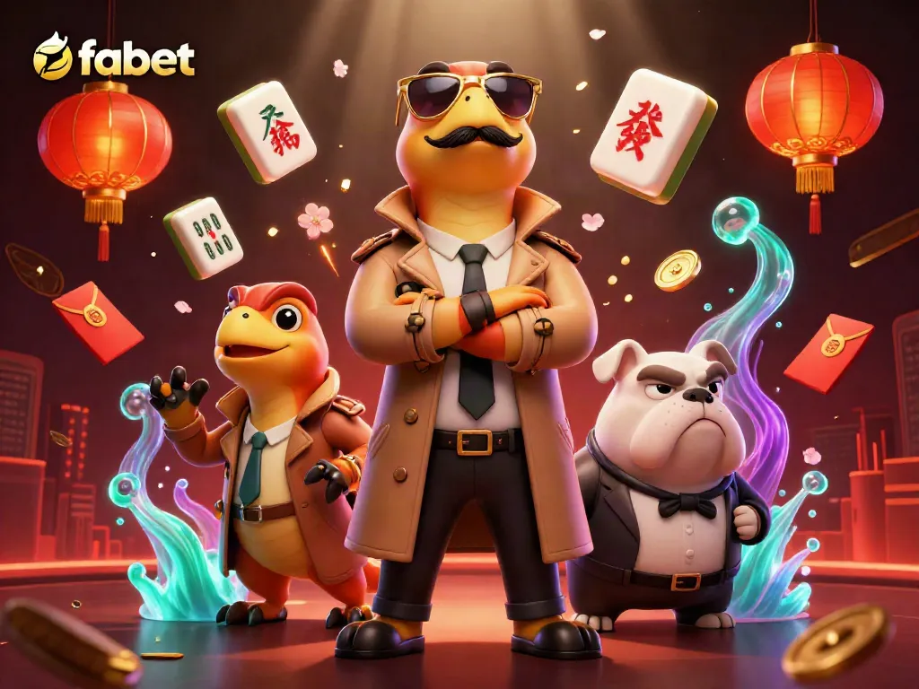 Experience fabet’s vibrant and dynamic casino atmosphere featuring three raptors in disguise.