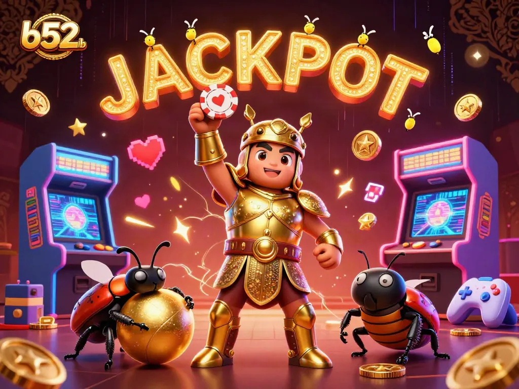 Engage in exciting gameplay at b52club with vibrant characters and casino-themed elements.