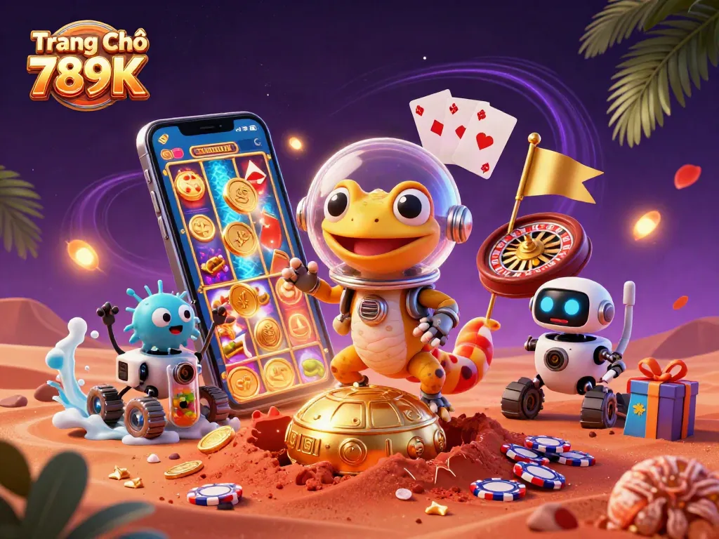 Experience the excitement of Trang Chủ 789K casino with vibrant games and dynamic characters.