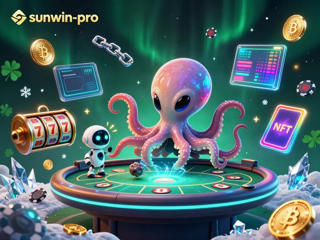 Experience exciting gameplay with sunwin-pro, featuring alien characters and vibrant casino elements.